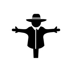 Scarecrow for Field Icon for Agriculture Projects