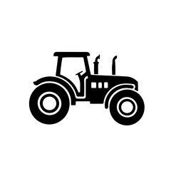 Tractor Icon for Agriculture & Farm Projects