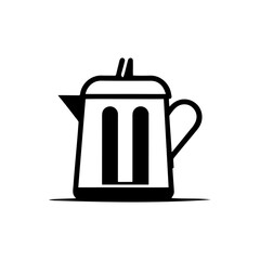 Tea Pot Icon for Kitchen, Beverage