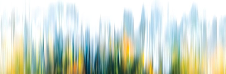Abstract Vertical Lines of Color