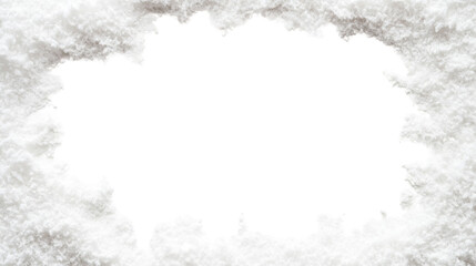 Abstract cutout silhouette, contrast of textures and shapes, creative design element on a transparent background