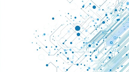 Abstract Circuit Board Pattern