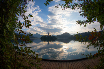 Lake Bled (Slovene: Blejsko jezero) is a lake in the Julian Alps of the Upper Carniolan region of...