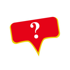 Question Mark Speech Bubble