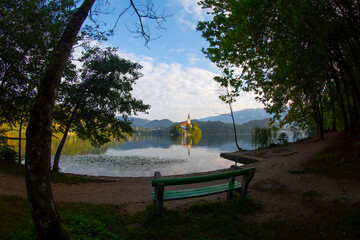 Lake Bled (Slovene: Blejsko jezero) is a lake in the Julian Alps of the Upper Carniolan region of...