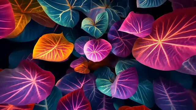 colorful butterfly on black background