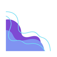 Aesthetic Abstract Wave Shape