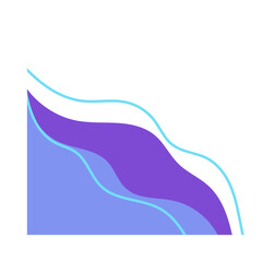 Aesthetic Abstract Wave Shape