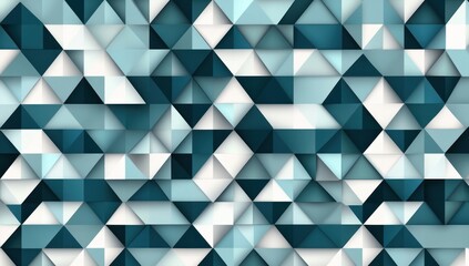 Abstract geometric pattern of triangles