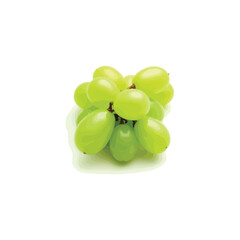 Fresh grape vector image in 3D