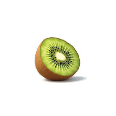 Fresh kiwi vector image in 3D
