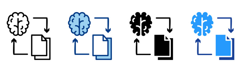 File Transfe Icon Single Vector Collection 