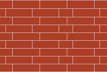 Fototapeta premium Red brick wall background