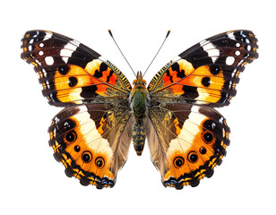 Naklejka premium Painted Lady Butterfly
