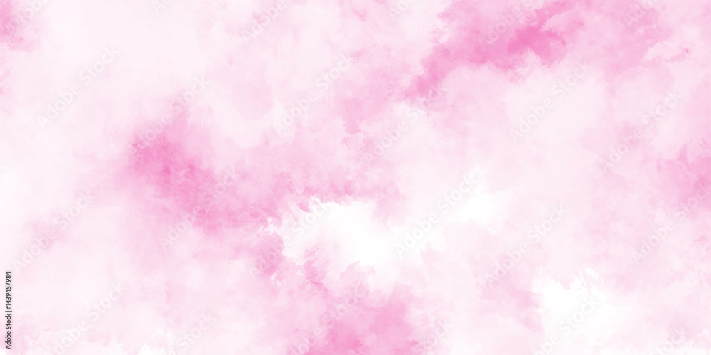 Canvas Prints abstract pink ink effect light magenta color shades gradient illustration on textured paper backgrou