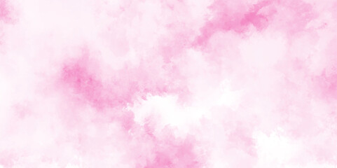 abstract pink ink effect light magenta color shades gradient illustration on textured paper background, Soft Pink watercolor background for your design,  romantic pastel pink watercolor background.