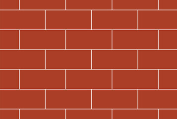 Red brick wall background