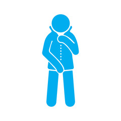 jacket wear colored icon