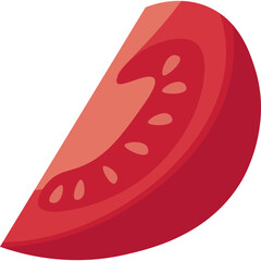 Tomato Slices Illustration