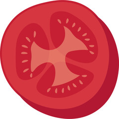 Tomato Slices Illustration