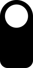 Do not disturb hanger sign icon