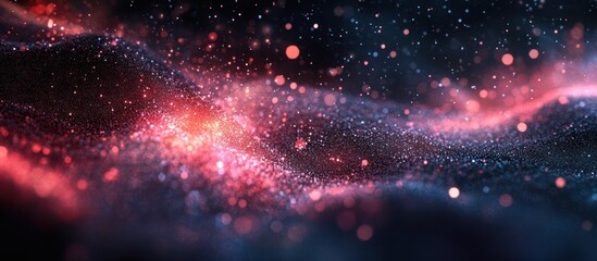 Fototapeta premium Abstract swirling cosmic nebula