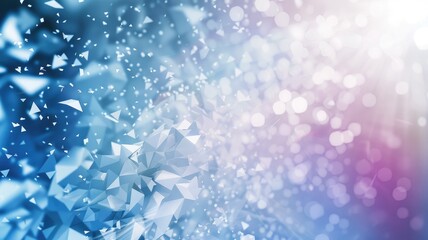 Abstract polygon data connect in seamless pattern with digital technology style design. Particle connection show futuristic diagram system in modern style perfect for science fiction graphic. AIG53.