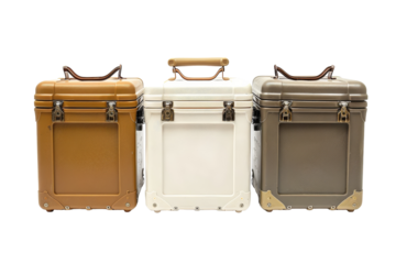 Chilling Out: Exploring the World of Coolers Isolated On White Background.