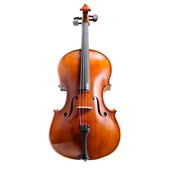 Fototapeta premium Classic Cello Instrument: High-Resolution Stock Photo on Transparent background