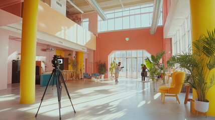 modern building interior