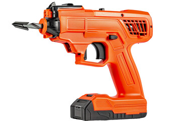 Nail with Freedom: Exploring Cordless Brad Nailers Isolated On White Background.