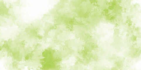 Abstract green watercolor background with grainy texture, grange  green and white painting of a field with trees colorful watercolor defocus blurred background, soft gradients and subtle textures.