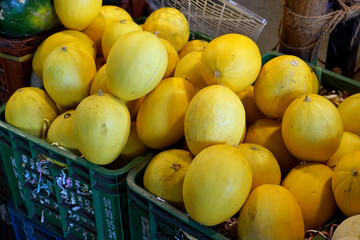 fresh fruits from the local market in india