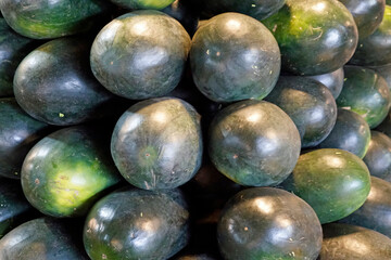 fresh fruits from the local market in india