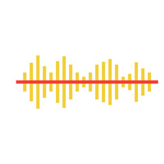 Sound Wave Graphic Illustration
