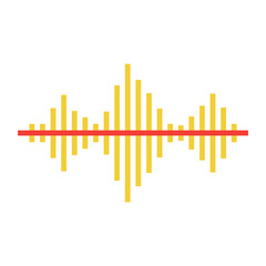 Sound Wave Graphic Illustration