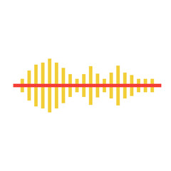 Sound Wave Graphic Illustration