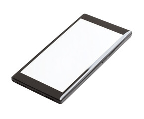 Stylish Modern Smartphone with Blank Screen and Stylus - A Technological Marvel , isolated on white background PNG cut out