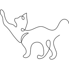 Cat Line Art