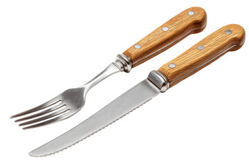 Naklejka premium Fork and Knife 