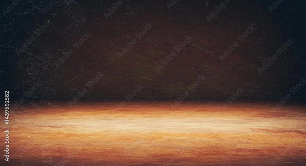 Poster a dark room with a large empty space