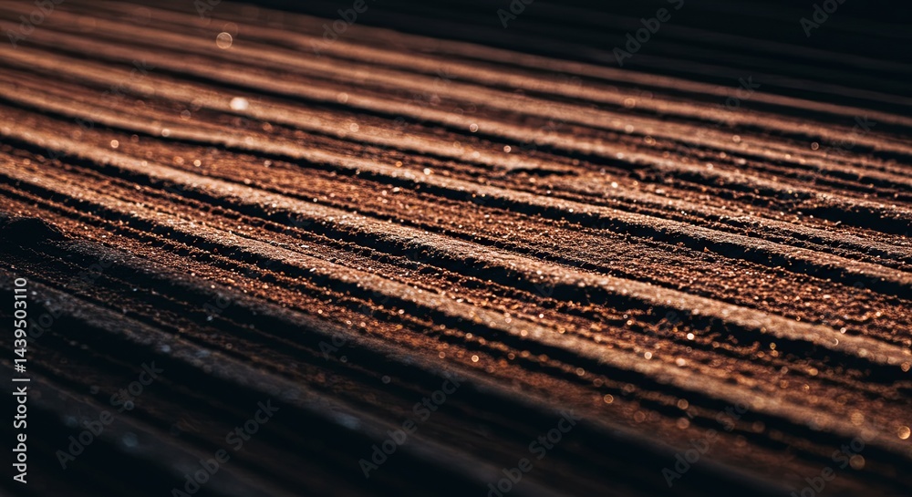 Poster the image is of a wooden surface with a grainy texture