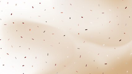 Colorful peach confetti wallpaper background