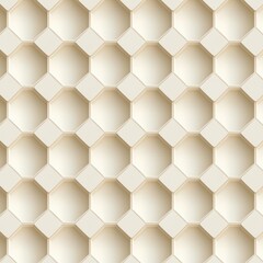 Fototapeta premium Hexagonal Honeycomb Pattern Design Abstract Background Textured Surface Artistic Viewpoint for Creative Projects
