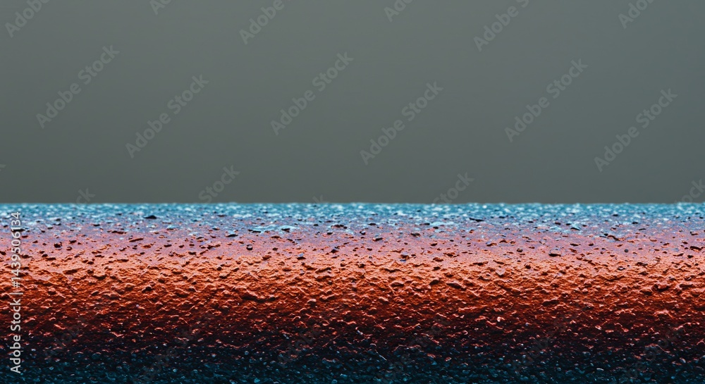 Aufkleber a blue and red line with a gray background
