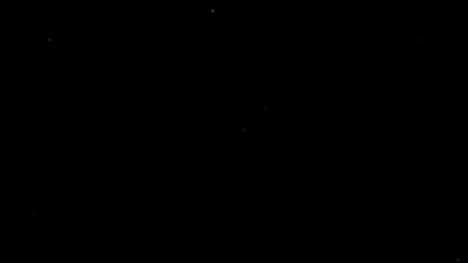 Falling golden confetti background with alpha channel.