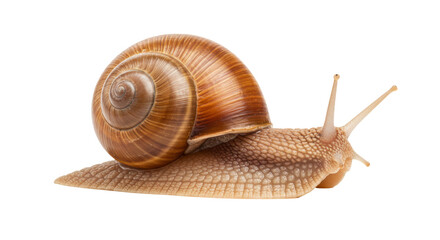 Isolated Snail