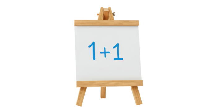 Isolated One Plus One Equals Two