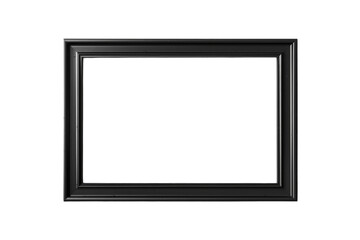 Contemporary Electronic Photo Frame Isolated On White Background.