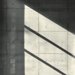 plain Geometric shadow cast by an unseen object onto a